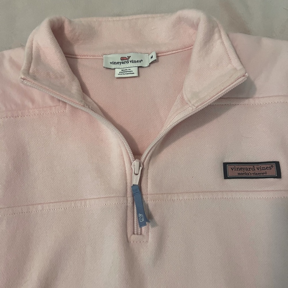 Vineyard vines pink quarter zip!